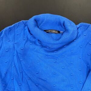 Gabby Isabella Royal Blue Turtleneck Sweater